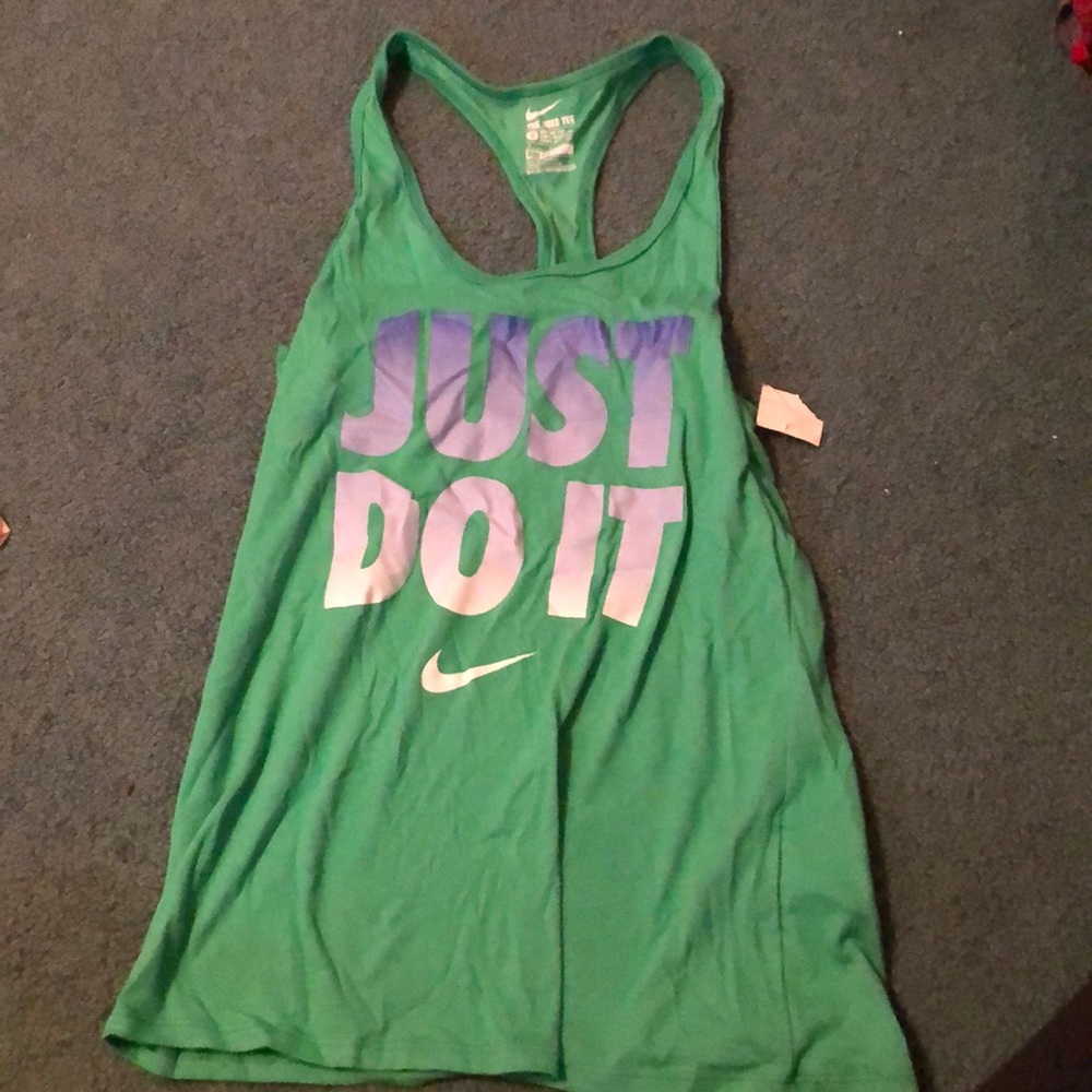 Green Nike Top